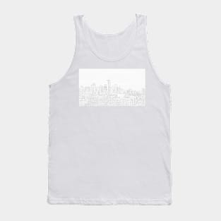 Seattle Line Drawing Tank Top